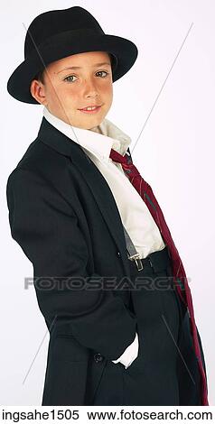 boy wearing adult suit View Large Photo Image Stock Photography - boy wearing adult suit . Fotosearch