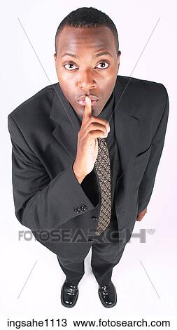 Businessman asking for silence a82 View Large Photo Image Stock Image - Businessman asking for silence a82. Fotosearch