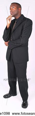 Businessman thinking a81 View Large Photo Image Stock Photo - Businessman thinking a81. Fotosearch