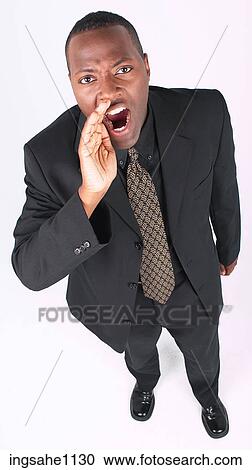 Businessman yelling a82 View Large Photo Image Stock Image - Businessman yelling a82. Fotosearch