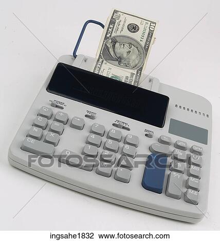 Calculator with printer BE 6 View Large Photo Image Stock Image - Calculator with printer BE 6. Fotosearch