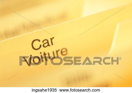 Car papers folder BE View Large Photo Image Stock Photography - Car papers folder BE. Fotosearch
