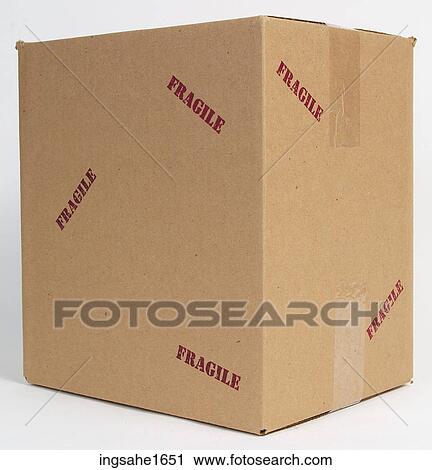 Stock Image - Cardboard Box BE 13. Fotosearch