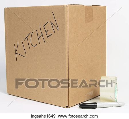 Cardboard Box BE 3 View Large Photo Image Stock Photo - Cardboard Box BE 3. Fotosearch