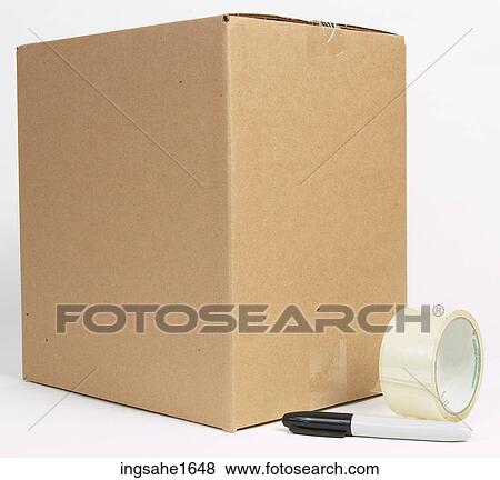 Cardboard Box BE View Large Photo Image Stock Photo - Cardboard Box BE. Fotosearch