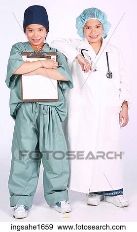 children dressed as doctors BE 2 View Large Photo Image Stock Photo - children dressed as doctors BE 2. Fotosearch