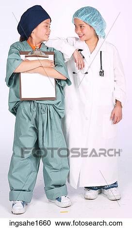 children dressed as doctors BE 3 View Large Photo Image Stock Image - children dressed as doctors BE 3. Fotosearch