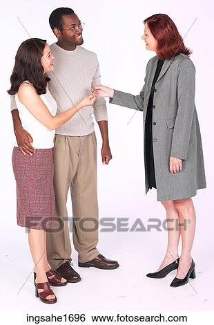 couple with real estate agent BE 8 View Large Photo Image Stock Photograph - couple with real estate agent BE 8. Fotosearch
