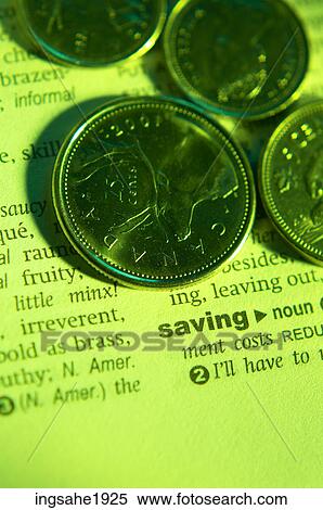 Definition of saving with coins BE View Large Photo Image Stock Photography - Definition of saving with coins BE. Fotosearch
