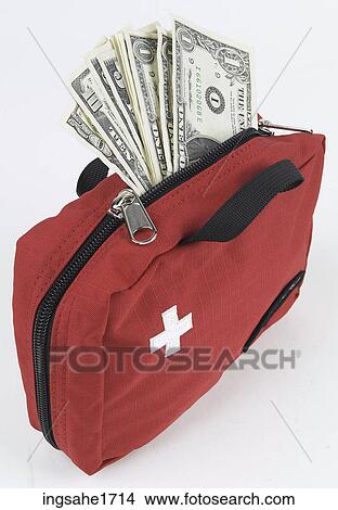 First aid bag & Money BE 1 View Large Photo Image Picture - First aid bag & Money BE 1. Fotosearch