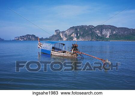 Fishing boat View Large Photo Image Stock Image - Fishing boat . Fotosearch