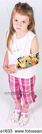 girl with broken arm BE 7 View Large Photo Image Stock Image - girl with broken arm BE 7. Fotosearch