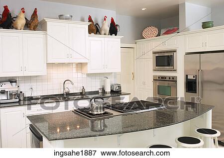 Kitchen interior BE View Large Photo Image Stock Photo - Kitchen interior BE. Fotosearch