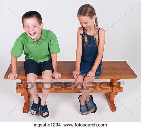 Laughing children View Large Photo Image Picture - Laughing children . Fotosearch