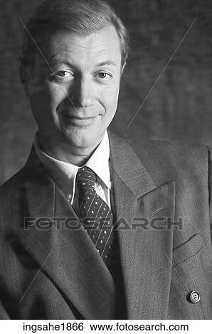 Stock Photograph - Man in suit BE. Fotosearch