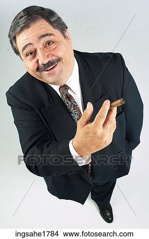 man with cigar BE 8 View Large Photo Image Picture - man with cigar BE 8. Fotosearch