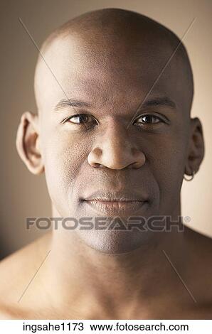 Stock Image - Man's face . Fotosearch