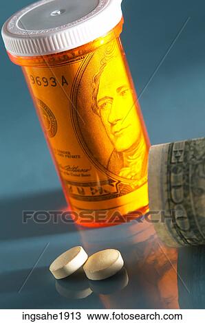 Pill bottle with cash inside BE View Large Photo Image Stock Image - Pill bottle with cash inside BE. Fotosearch