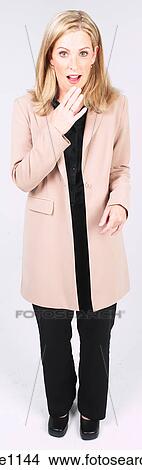 Picture - Shocked businesswoman a82. Fotosearch