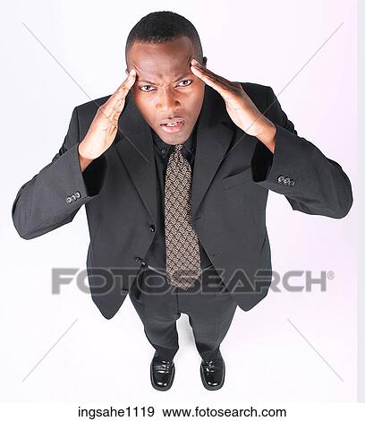 Stressed out businessman View Large Photo Image Stock Photo - Stressed out businessman. Fotosearch