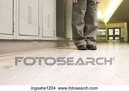 Student's feet in school hallway View Large Photo Image Picture - Student's feet in school hallway. Fotosearch