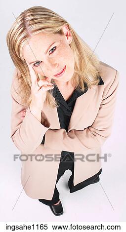 Thoughtful businesswoman a85 View Large Photo Image Stock Photography - Thoughtful businesswoman a85. Fotosearch