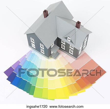 Toy House & Color Cards BE View Large Photo Image Stock Image - Toy House & Color Cards BE. Fotosearch