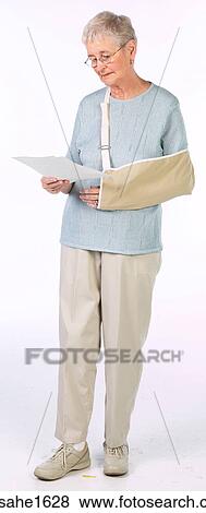 woman with broken arm BE 7 View Large Photo Image Stock Photo - woman with broken arm BE 7. Fotosearch