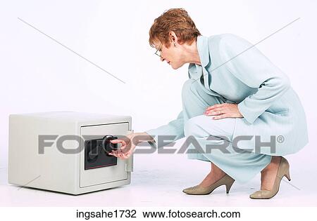 Stock Image - Women & Safe BE. Fotosearch