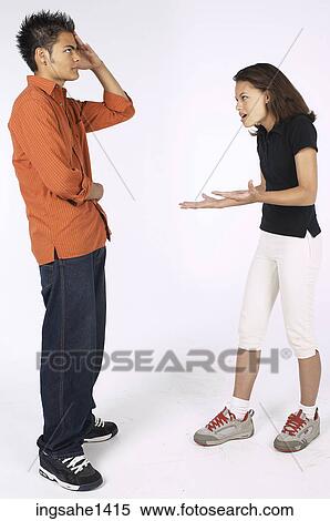 young man and woman together View Large Photo Image Stock Photography - young man and woman together . Fotosearch