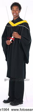 graduation gown men
