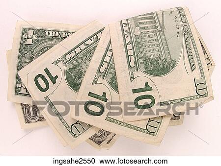 Stock Image - American currency . Fotosearch