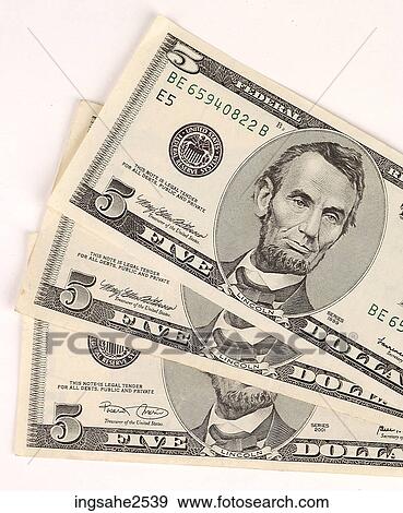 Stock Photo - American currency . Fotosearch