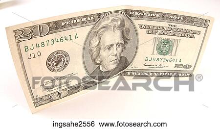 Stock Photograph - American currency . Fotosearch