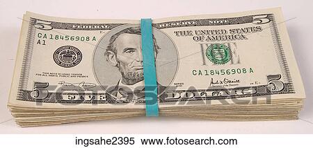 American five dollar bills View Large Photo Image Stock Photography - American five dollar bills . Fotosearch