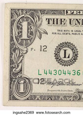 American one dollar bill View Large Photo Image Stock Photo - American one dollar bill . Fotosearch