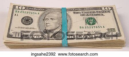 American ten dollar bills View Large Photo Image Stock Image - American ten dollar bills . Fotosearch