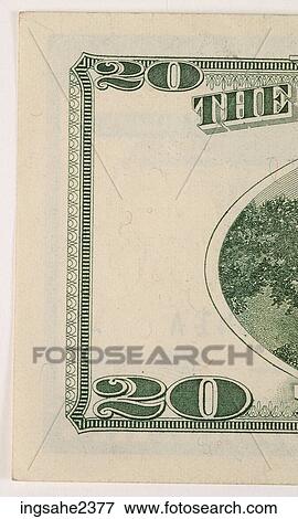 American twenty dollar bill View Large Photo Image Stock Photo - American twenty dollar bill . Fotosearch
