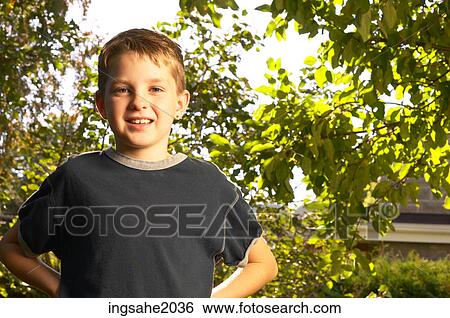 Boy Outside BE 4 View Large Photo Image Stock Photograph - Boy Outside BE 4. Fotosearch