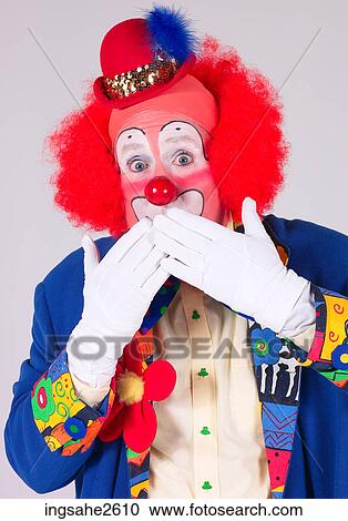 Clown's face View Large Photo Image Stock Image - Clown's face . Fotosearch