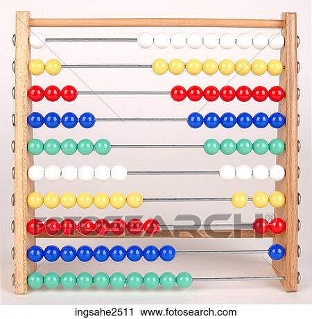 Stock Image - Colored abacus . Fotosearch