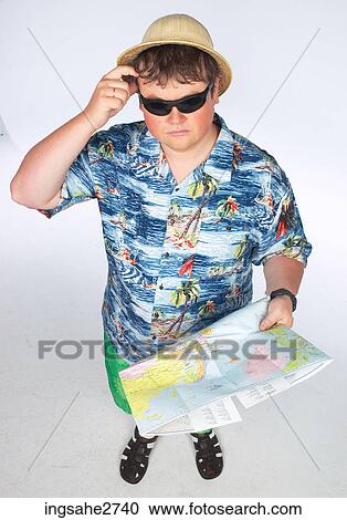 comical adult tourist View Large Photo Image Stock Image - comical adult tourist . Fotosearch
