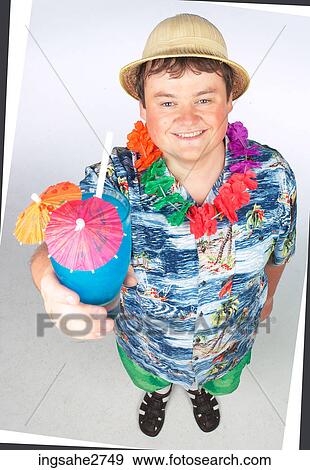 comical adult tourist View Large Photo Image Stock Photo - comical adult tourist . Fotosearch