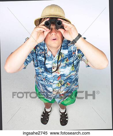 comical adult tourist View Large Photo Image Stock Photography - comical adult tourist . Fotosearch