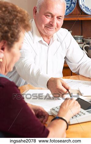 couple financial planning BE 36 View Large Photo Image Stock Photo - couple financial planning BE 36. Fotosearch