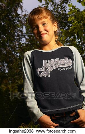 Stock Photo - Girl Outside BE 1. Fotosearch