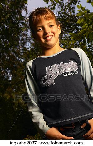 Girl Outside BE View Large Photo Image Stock Photo - Girl Outside BE. Fotosearch