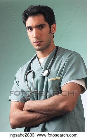 Stock Image - Health care professional . Fotosearch