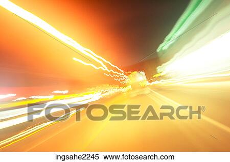 Stock Photography - Highway driving . Fotosearch