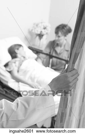 Stock Image - Hospital room scene. Fotosearch